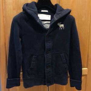 Abercrombie navy hoodie